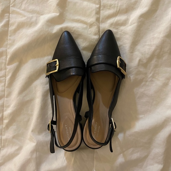 NWOT Rockport Slingback Kitten Heel, leather size 8 - Picture 2 of 4